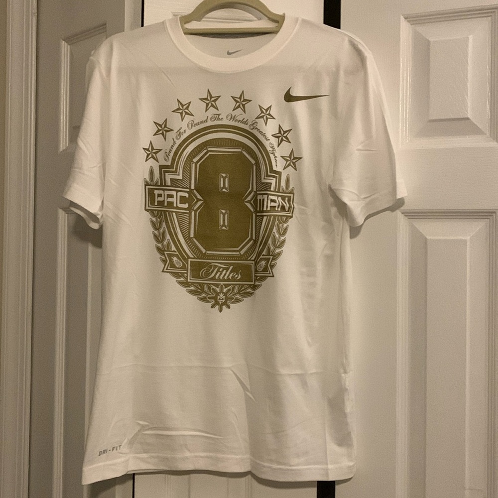 NWOT Manny Pacquiao collectible men’s T-shirt by Nike, size small
